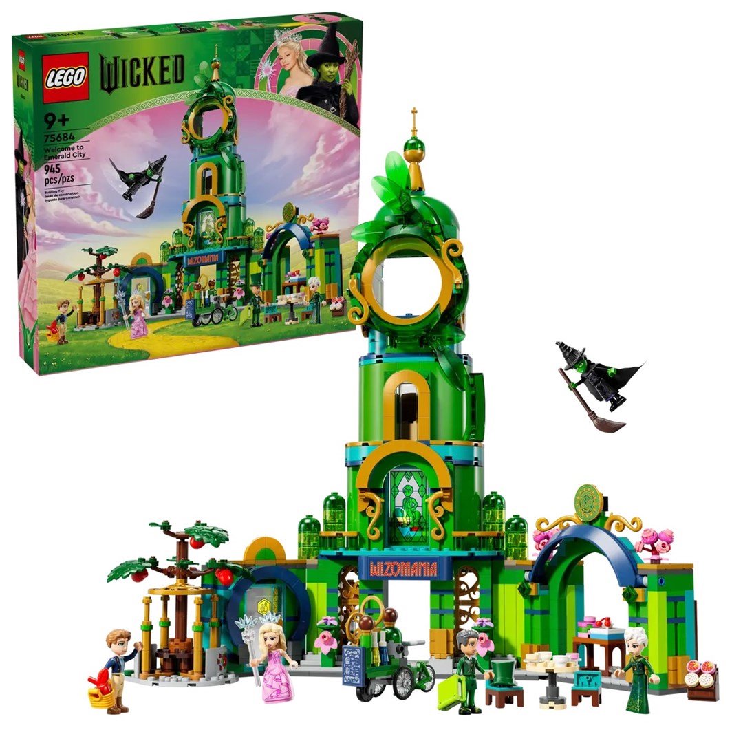 LEGO WICKED 75684 Sveiki atvykę į Smaragdo miestą