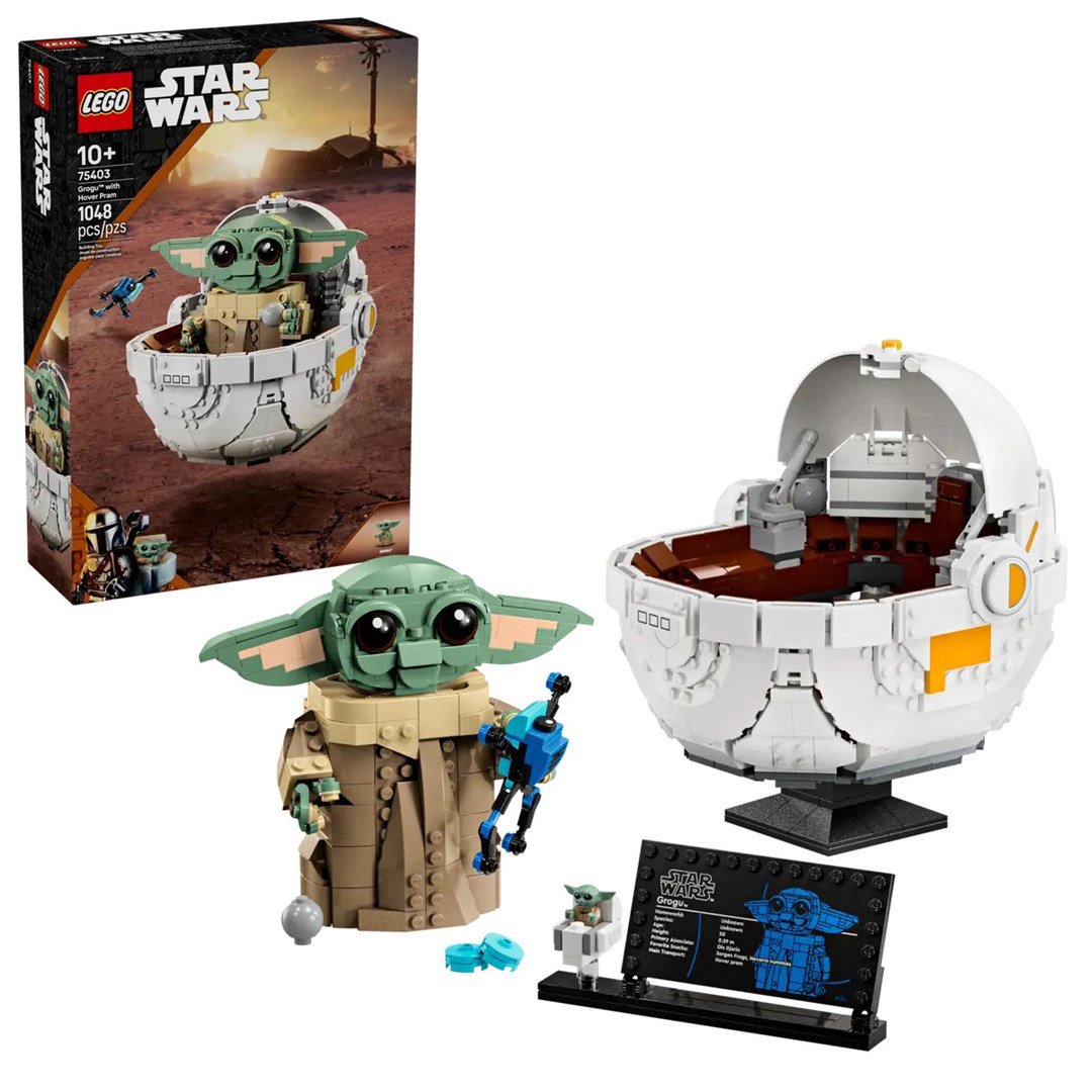 LEGO STAR WARS 75403 Grogu su vaikišku vežimėliu