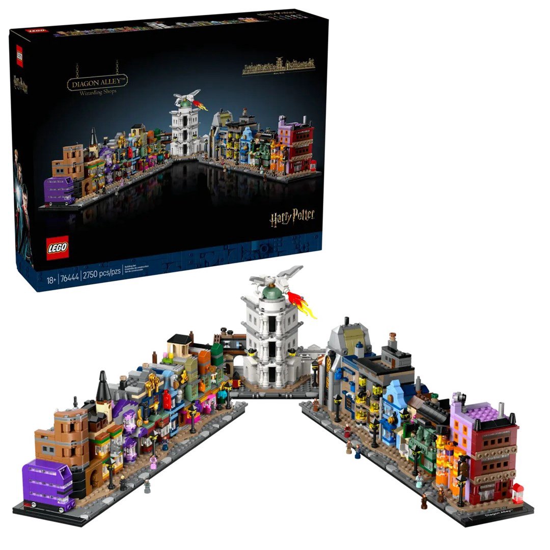 LEGO HARRY POTTER 76444 Diagon alėjos burtininkų parduotuvės