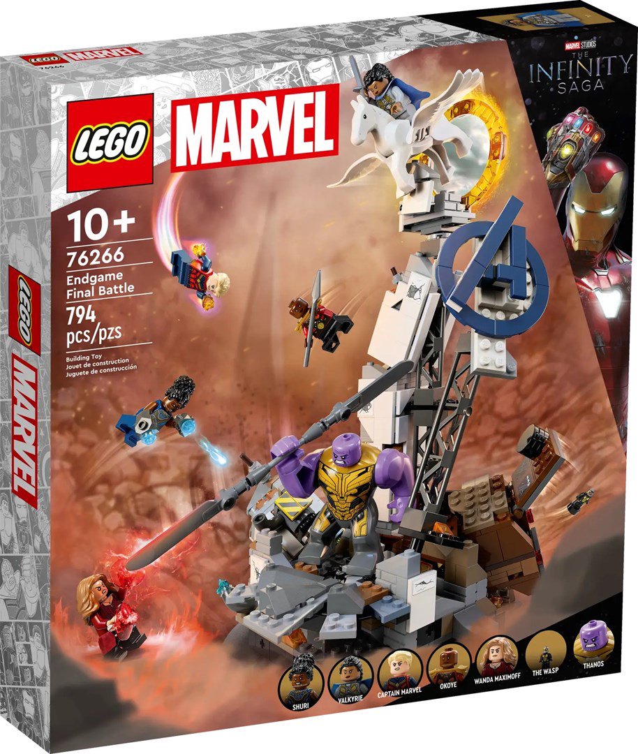 LEGO MARVEL 76266 GALUTINIO ŽAIDIMO FINALINIS MŪŠIS