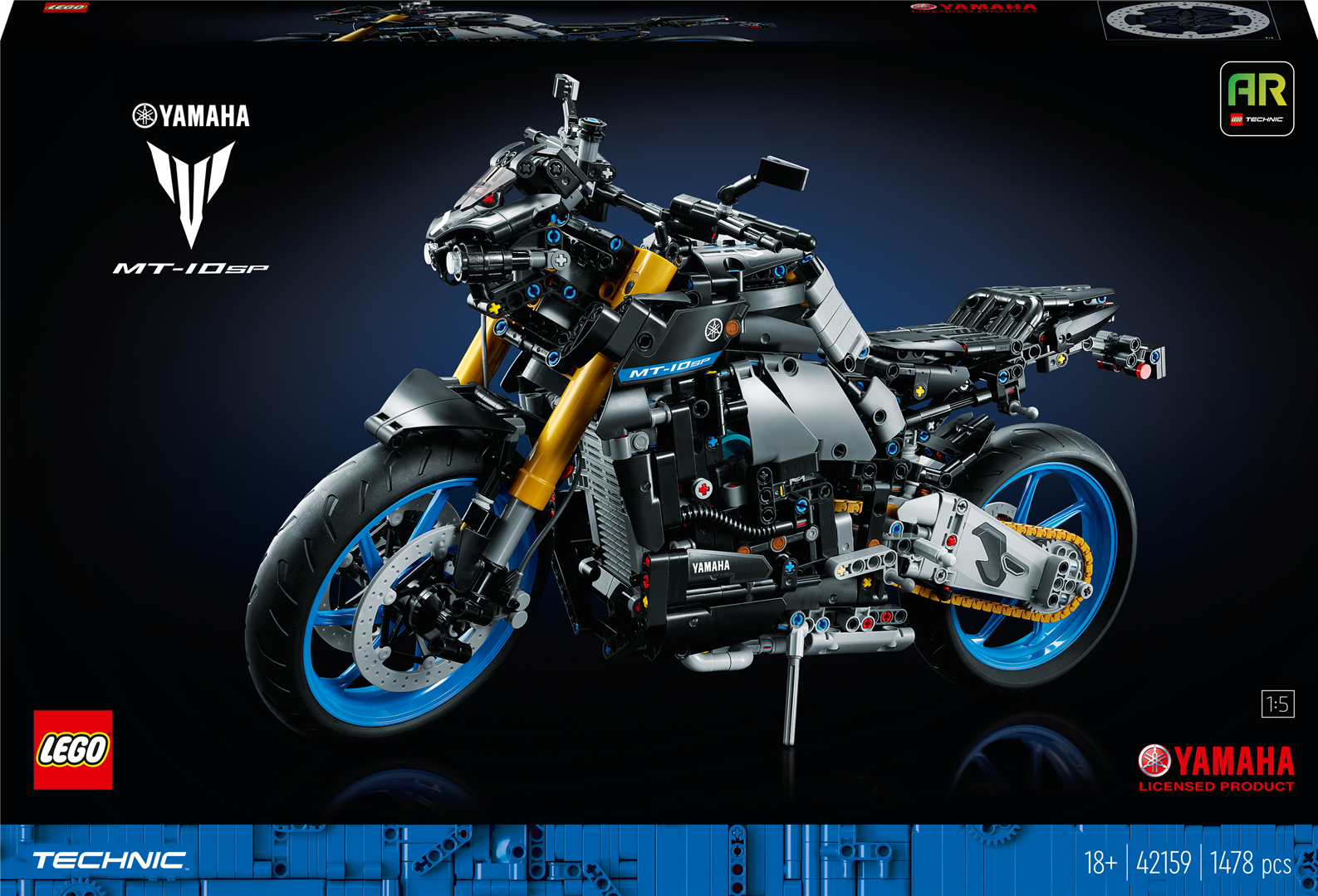 Konstruktorius LEGO Technic Yamaha MT-10 SP 42159