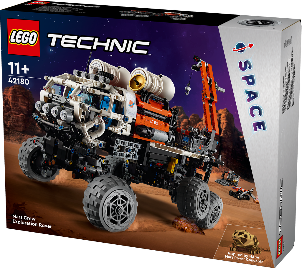 Konstruktorius LEGO Technic Marso įgulos tyrinėjimų visureigis 42180