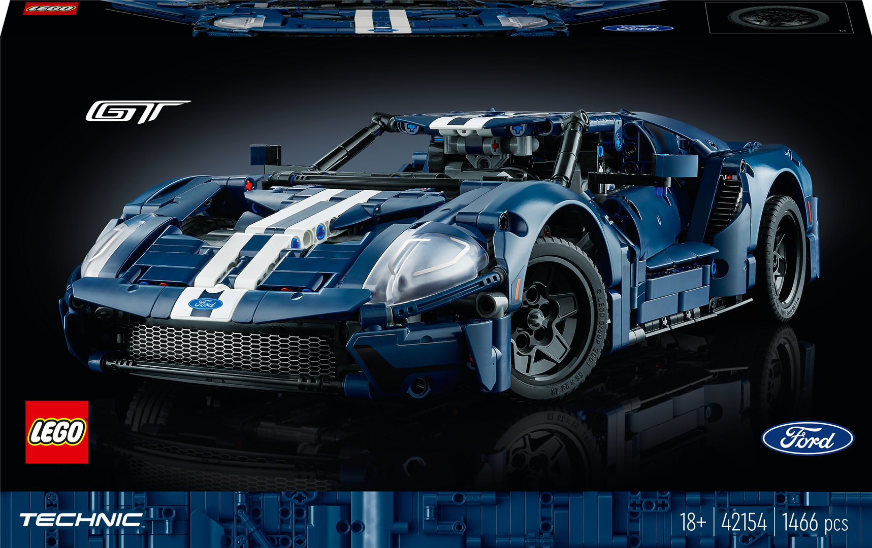 Konstruktorius LEGO Technic 2022 Ford GT 42154