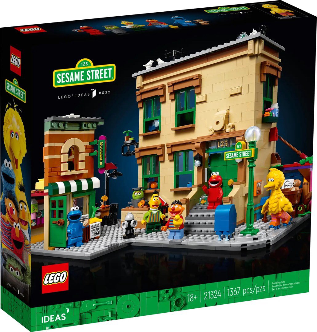 LEGO IDEAS 21324 123 SEZAMO GATVĖ