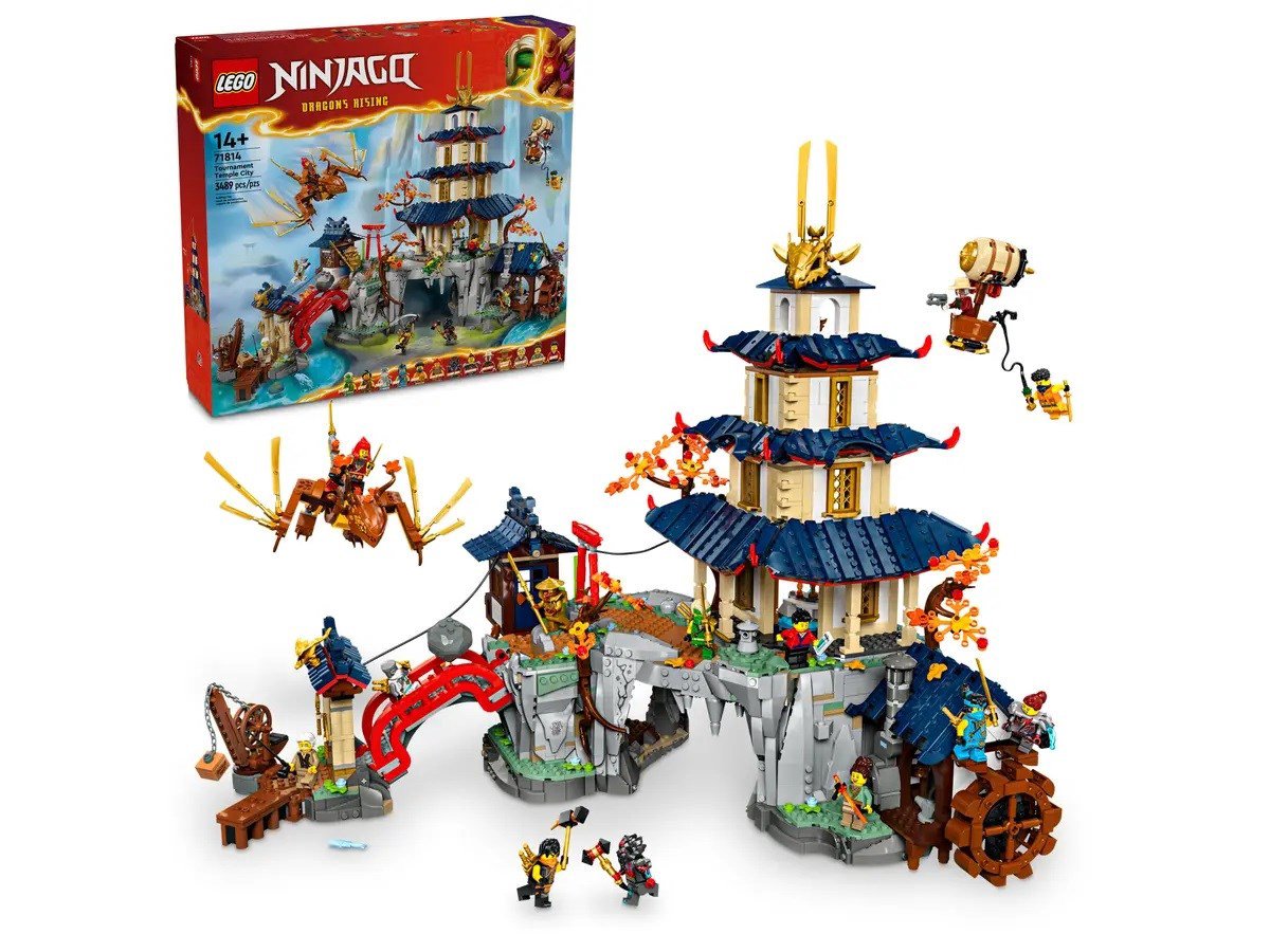 LEGO NINJAGO 71814 Turnyras Temple City