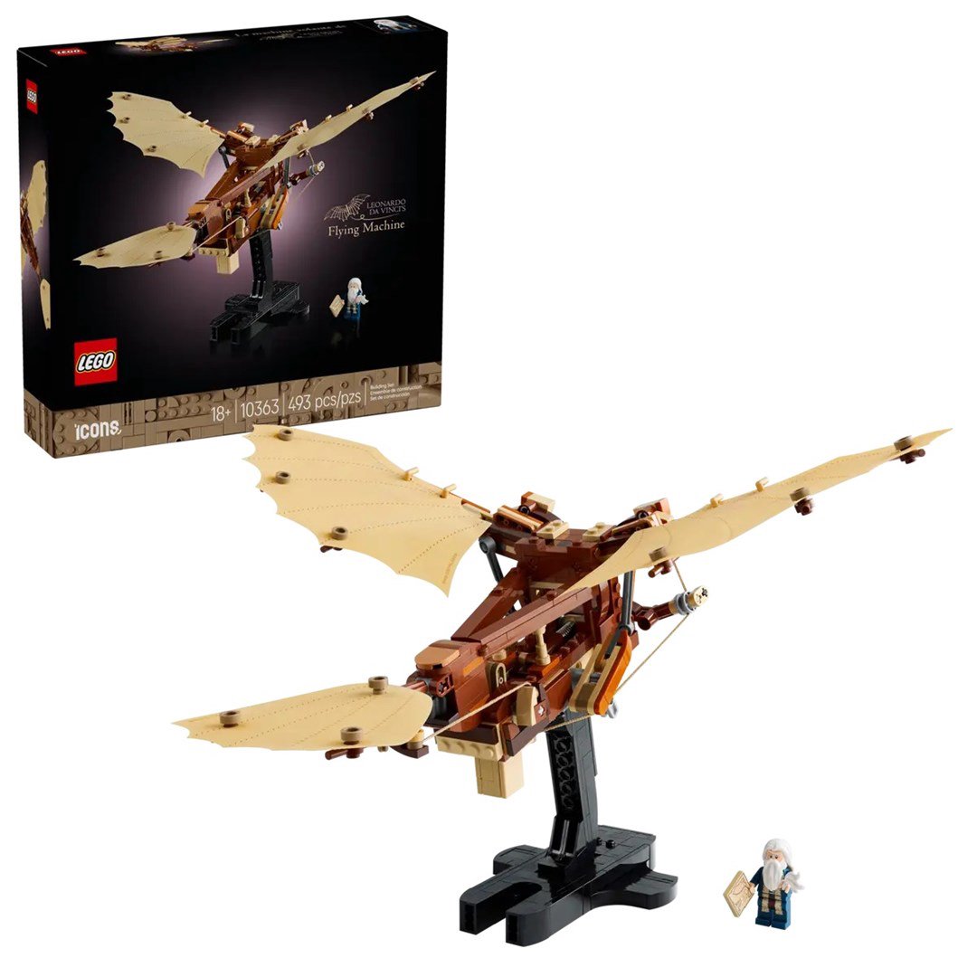 LEGO ICONS 10363 Leonardo da Vinčio skraidanti mašina