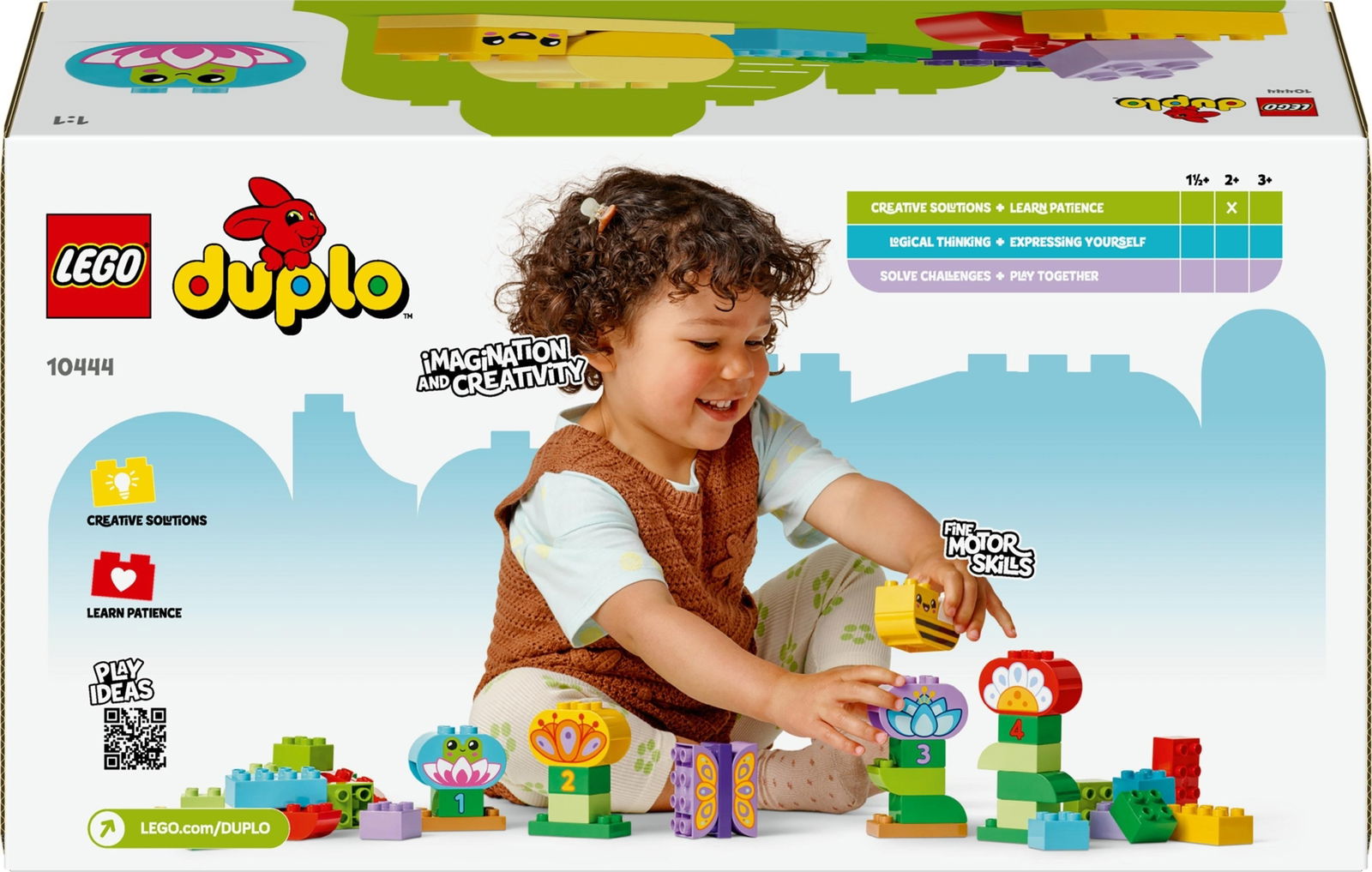 Konstruktorius LEGO DUPLO Town Creative Garden & Flowers