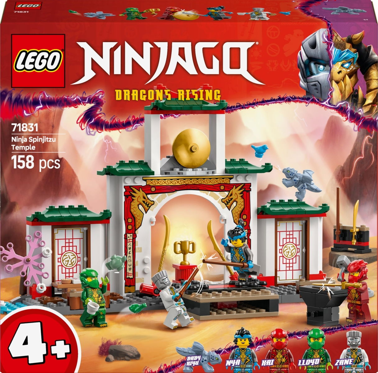 Konstruktorius LEGO Ninjago Ninja Spinjitzu Temple