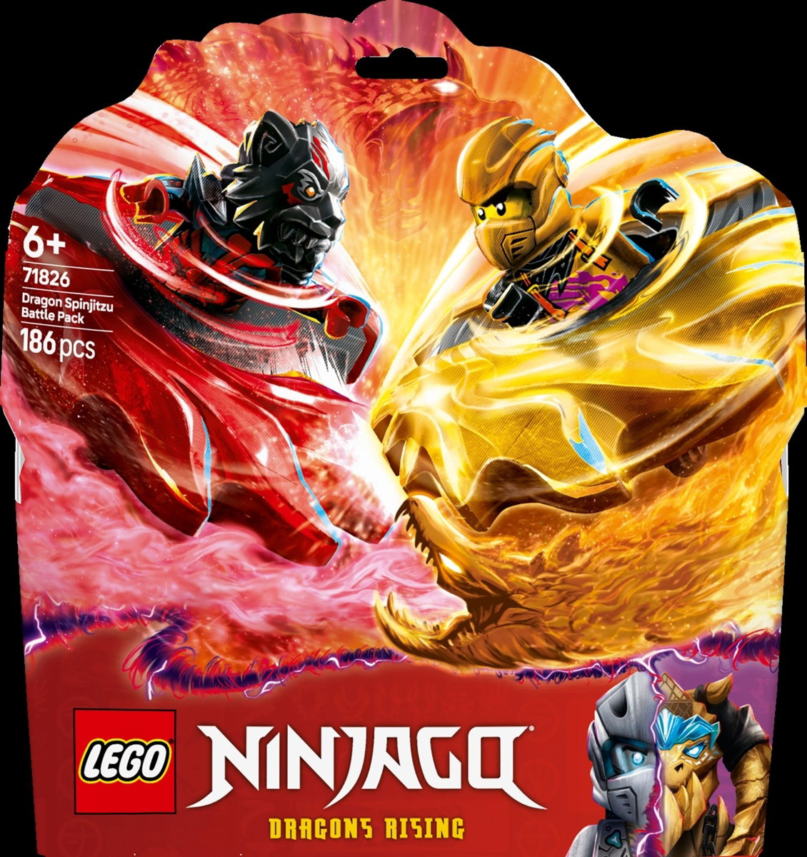 Konstruktorius LEGO Ninjago Dragon Spinjitzu Battle Pack