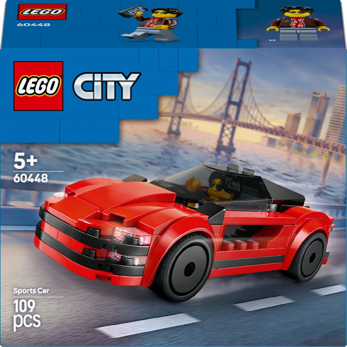 Konstruktorius LEGO City Red Sports Car