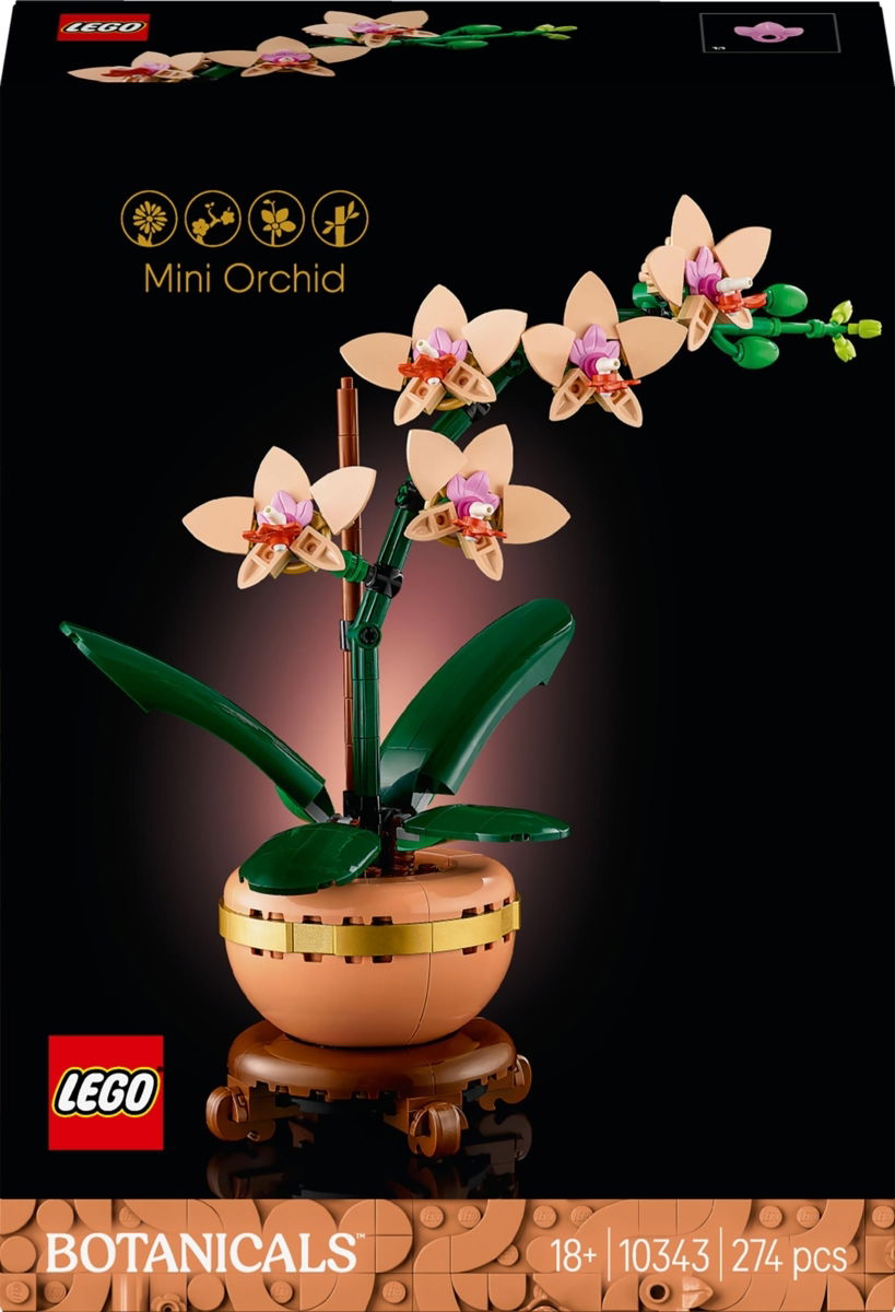 Konstruktorius LEGO Botanicals Mini Orchid