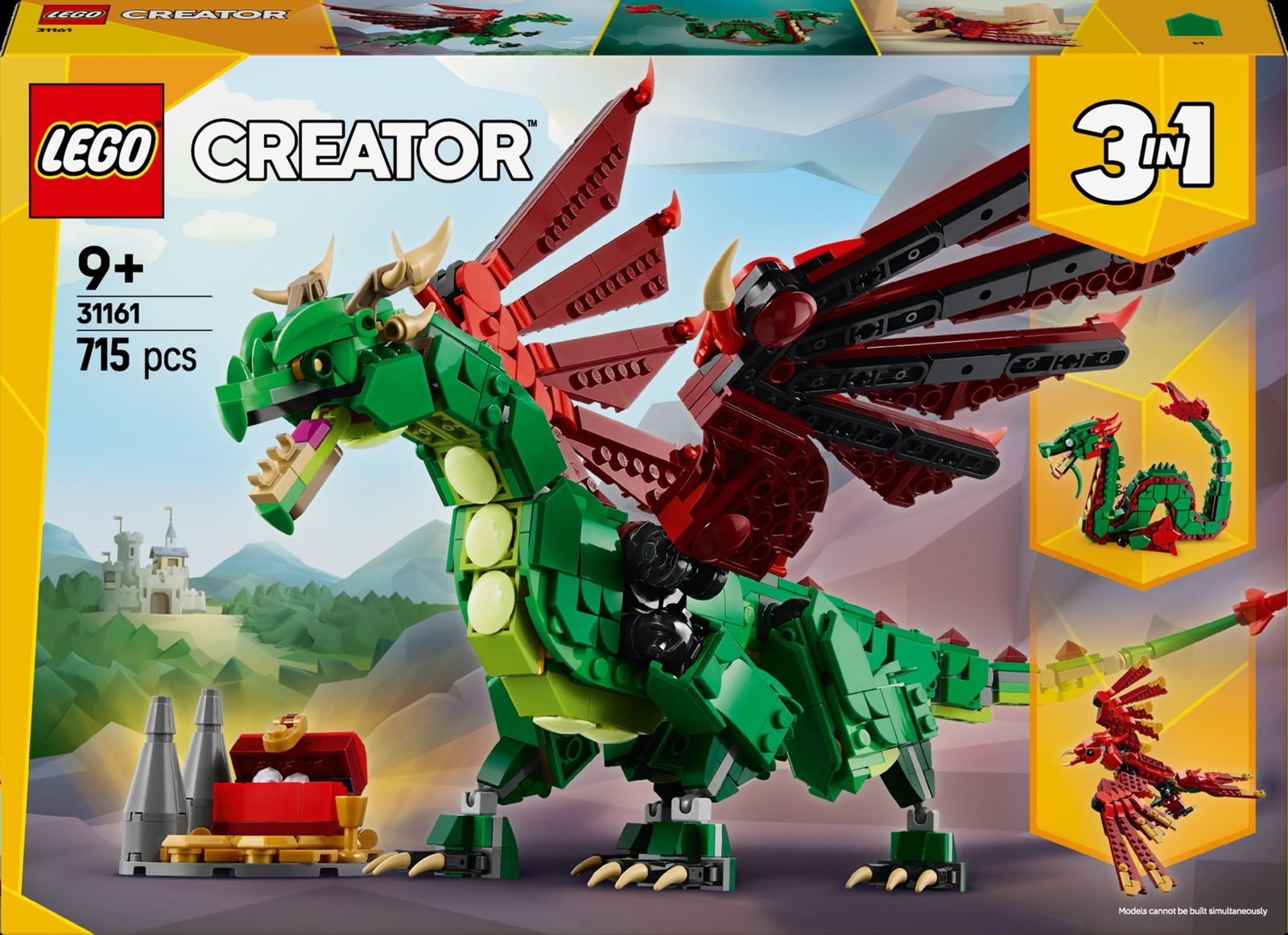 Konstruktorius LEGO Creator Medieval Dragon