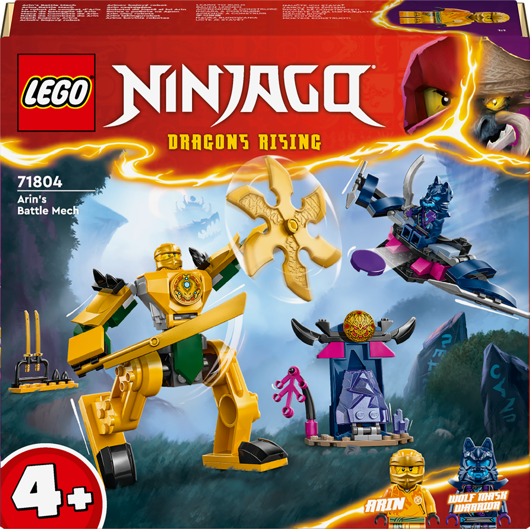 Konstruktorius LEGO Ninjago Arino kovinis robotas 71804