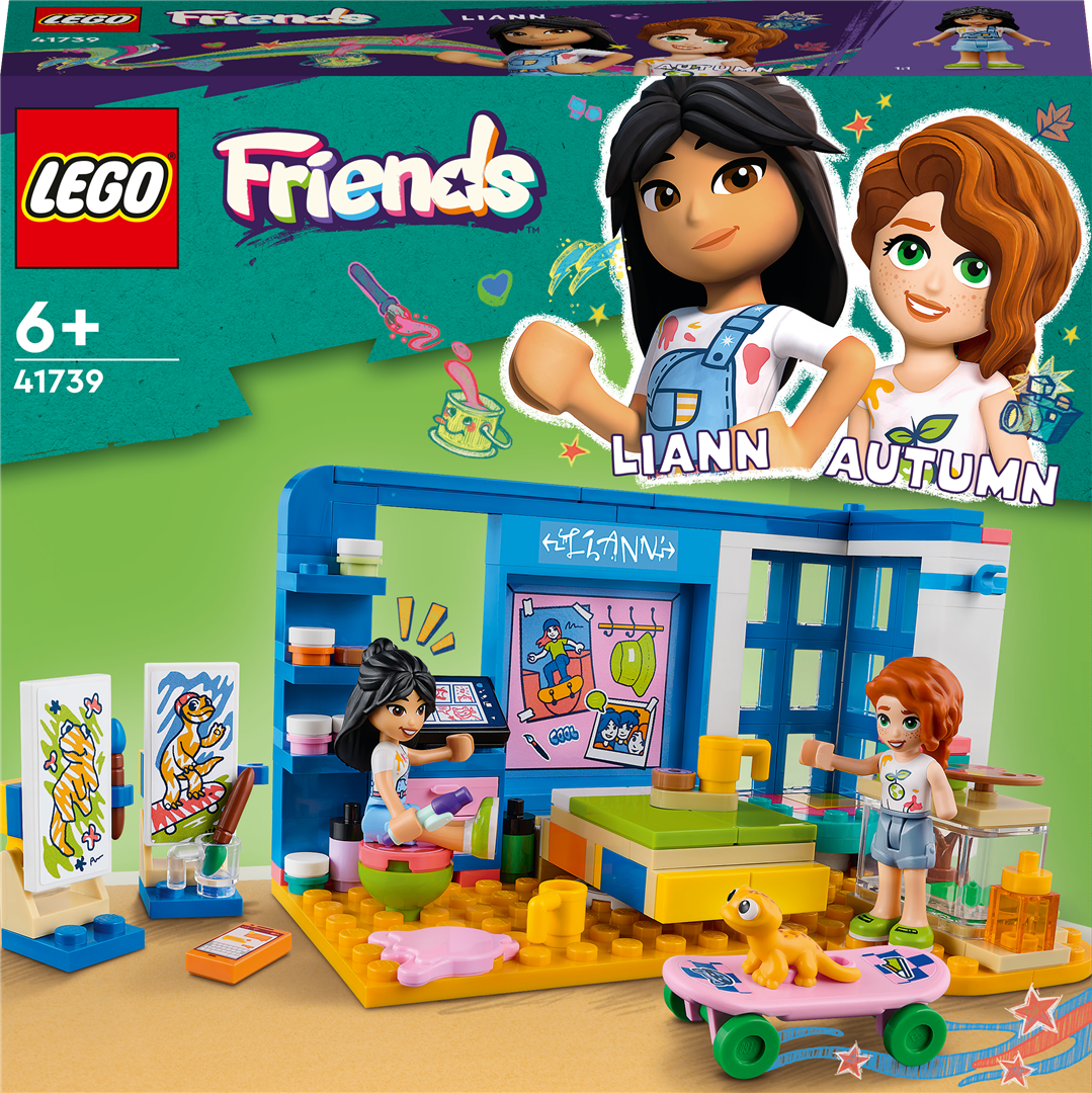 Konstruktorius LEGO Friends Lijanos kambarys 41739