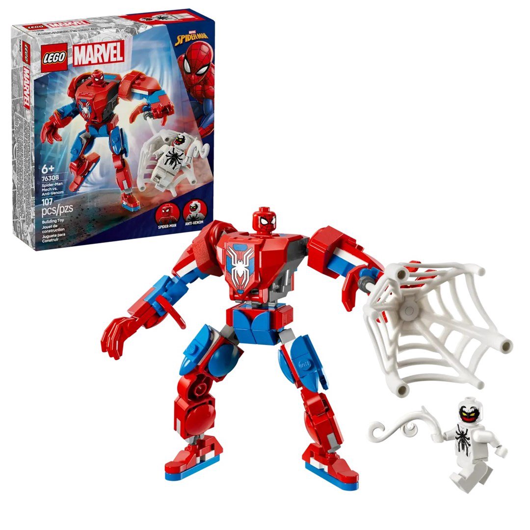 LEGO MARVEL 76308 Spider-Man Mech vs. Anti-Venom