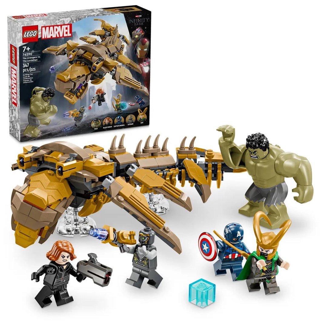 LEGO MARVEL 76290 Keršytojai prieš Leviataną