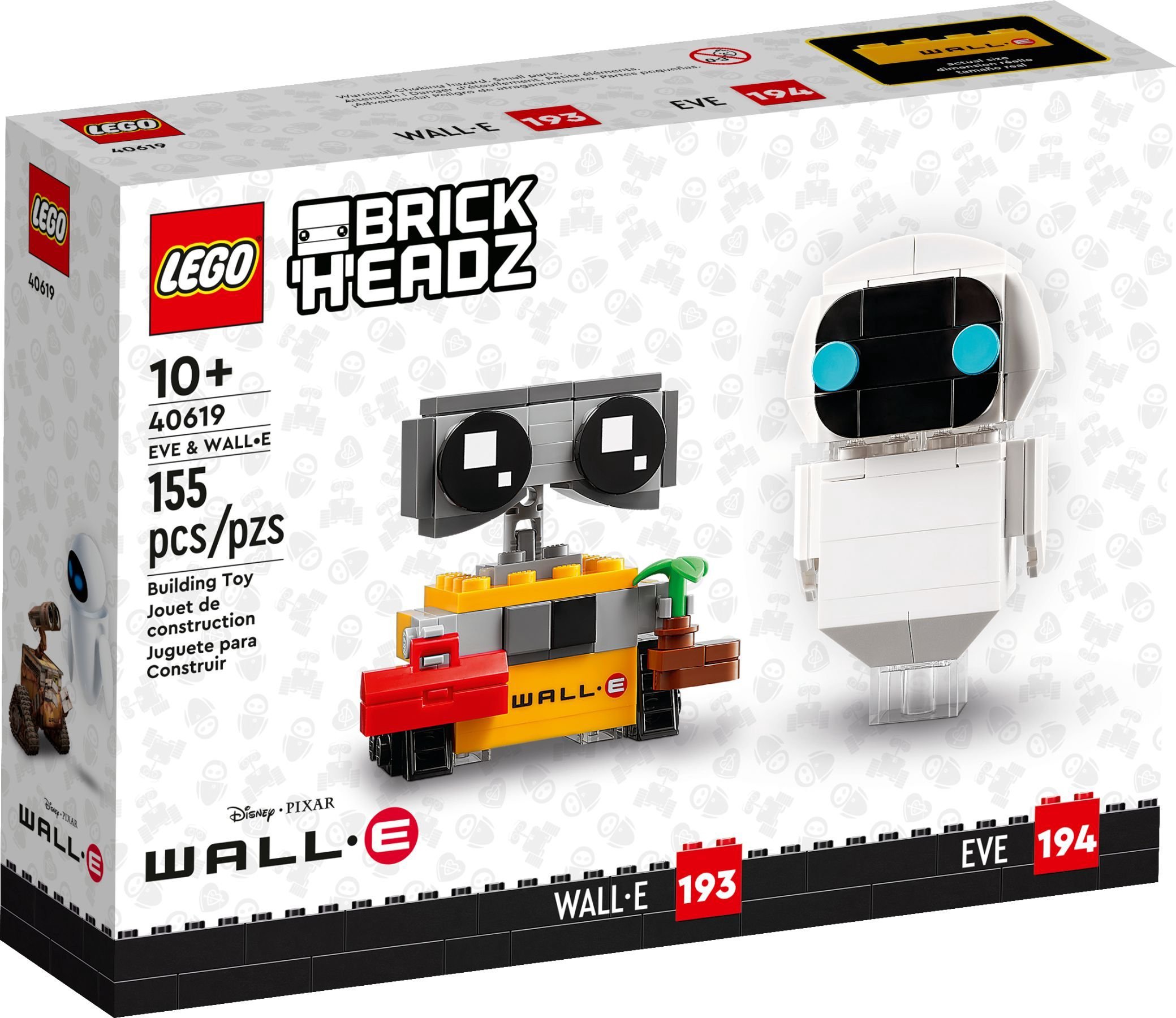 LEGO BrickHeadz EA and WALL-E (40619)