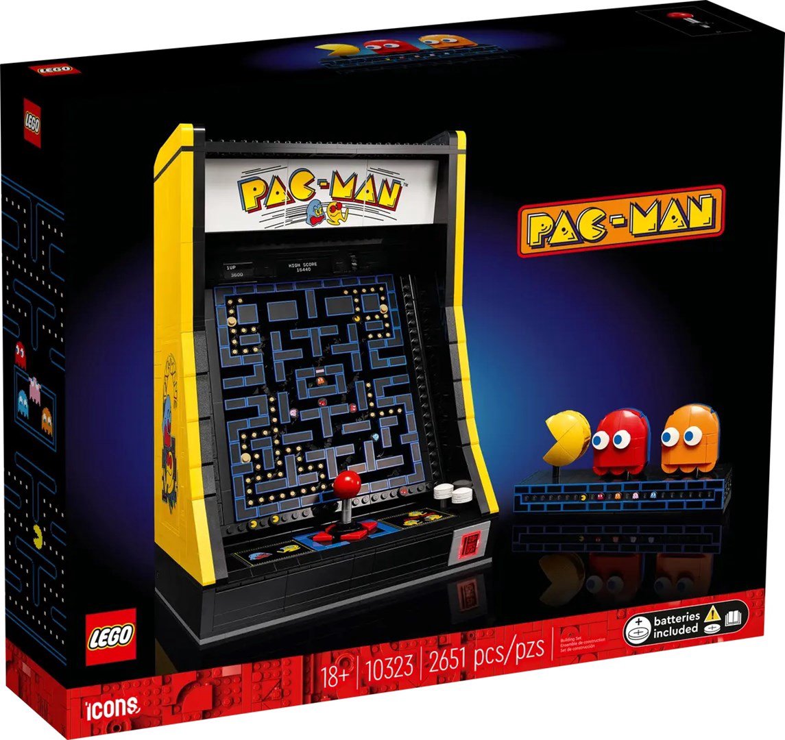 ŽAIDIMO APARATAS LEGO ICONS 10323 PAC-MAN