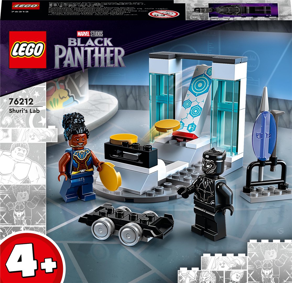 Konstruktorius LEGO Marvel Super Heroes Šuri laboratorija 76212