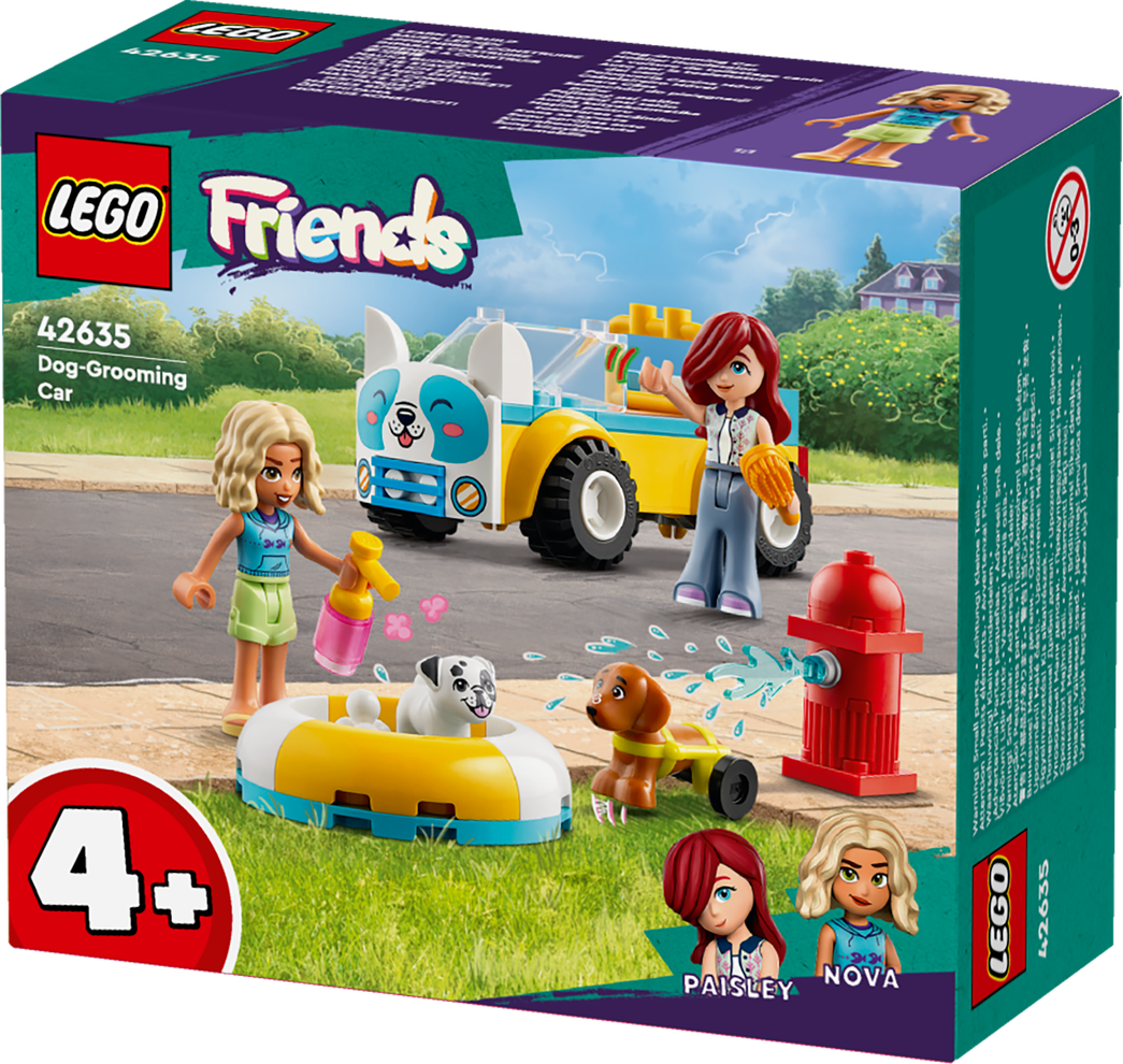 Konstruktorius LEGO Friends Šunų kirpyklos automobilis 42635