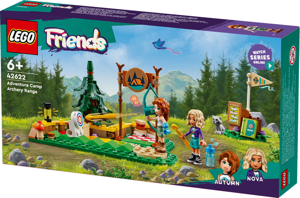 Konstruktorius LEGO Friends Stovyklos šaudymo iš lanko tiras 42622