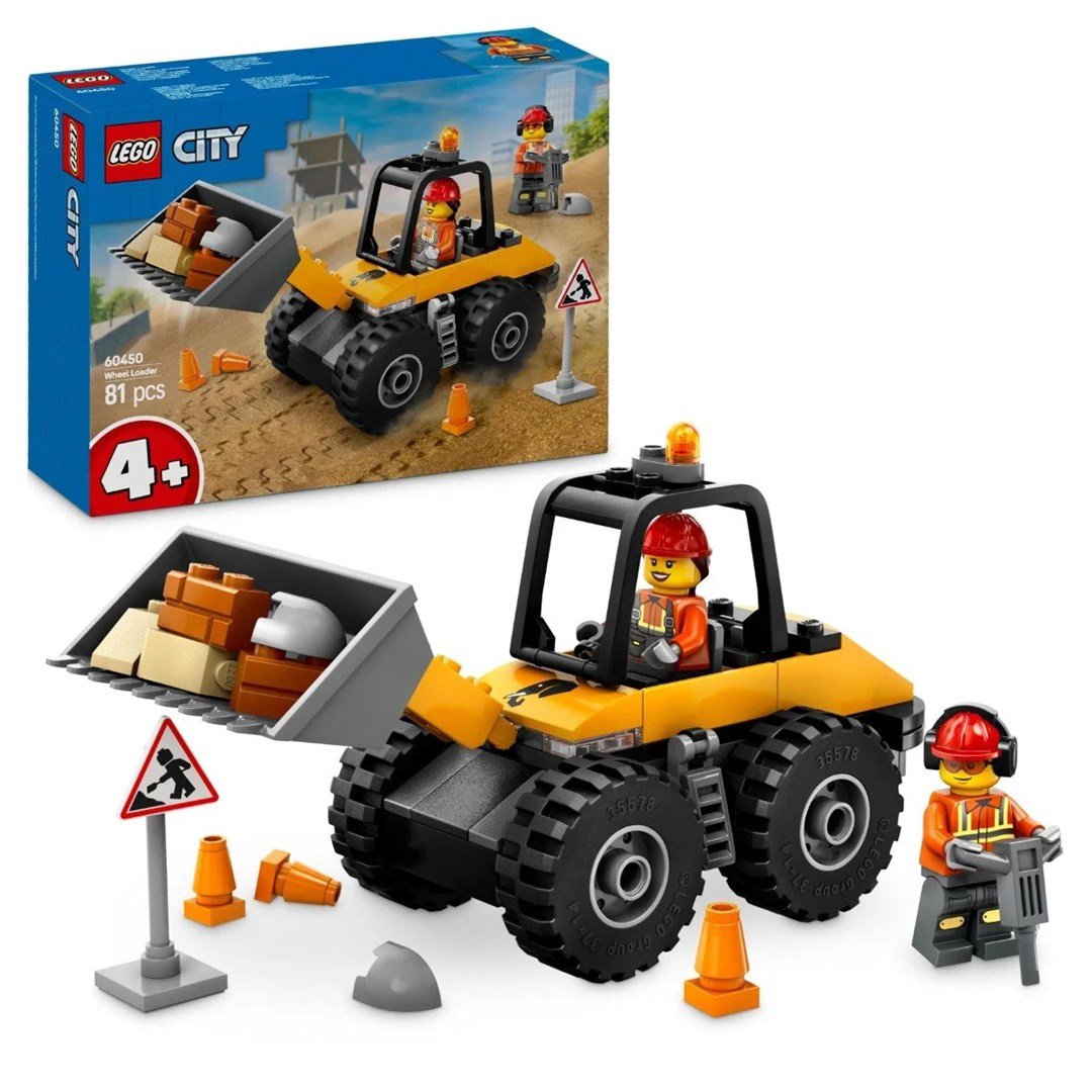 LEGO 60450 City Geltonas ratinis krautuvas