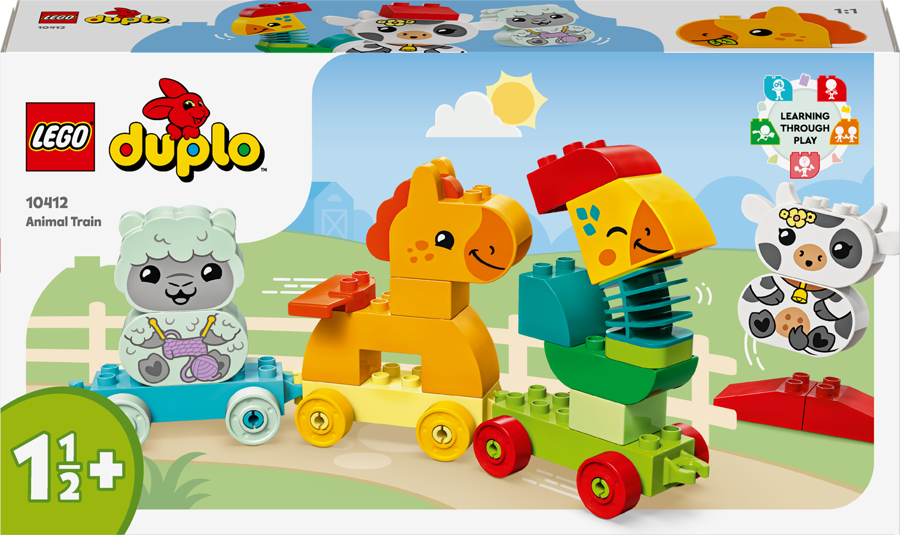 Konstruktorius LEGO DUPLO My First Gyvūnų traukinukas 10412