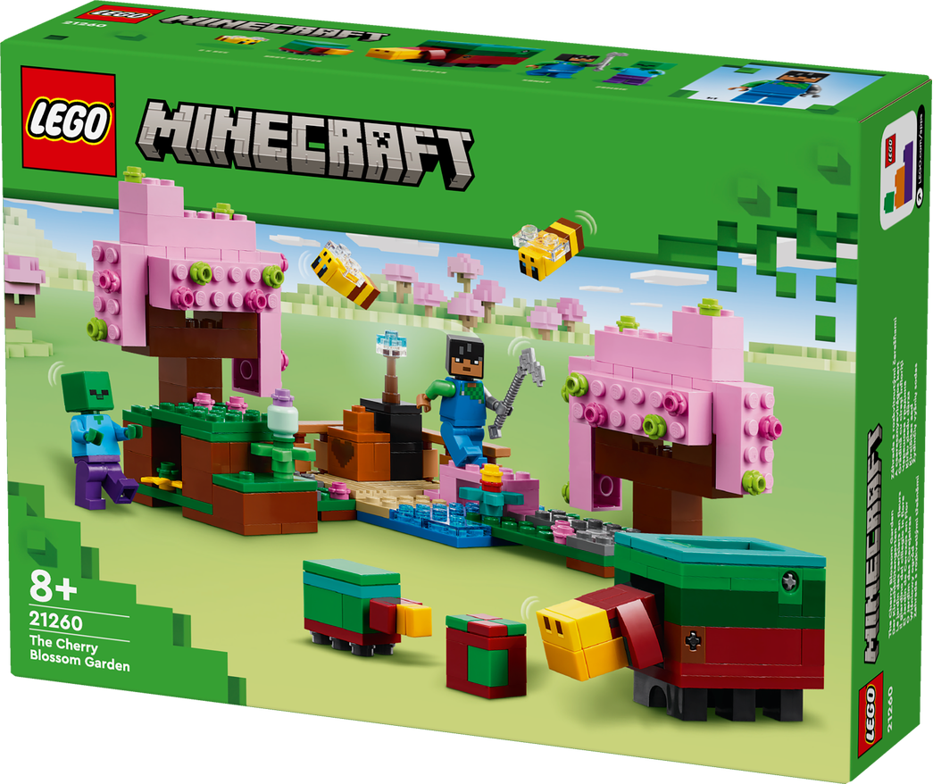 Konstruktorius LEGO Minecraft Žydinčių vyšnių sodas 21260