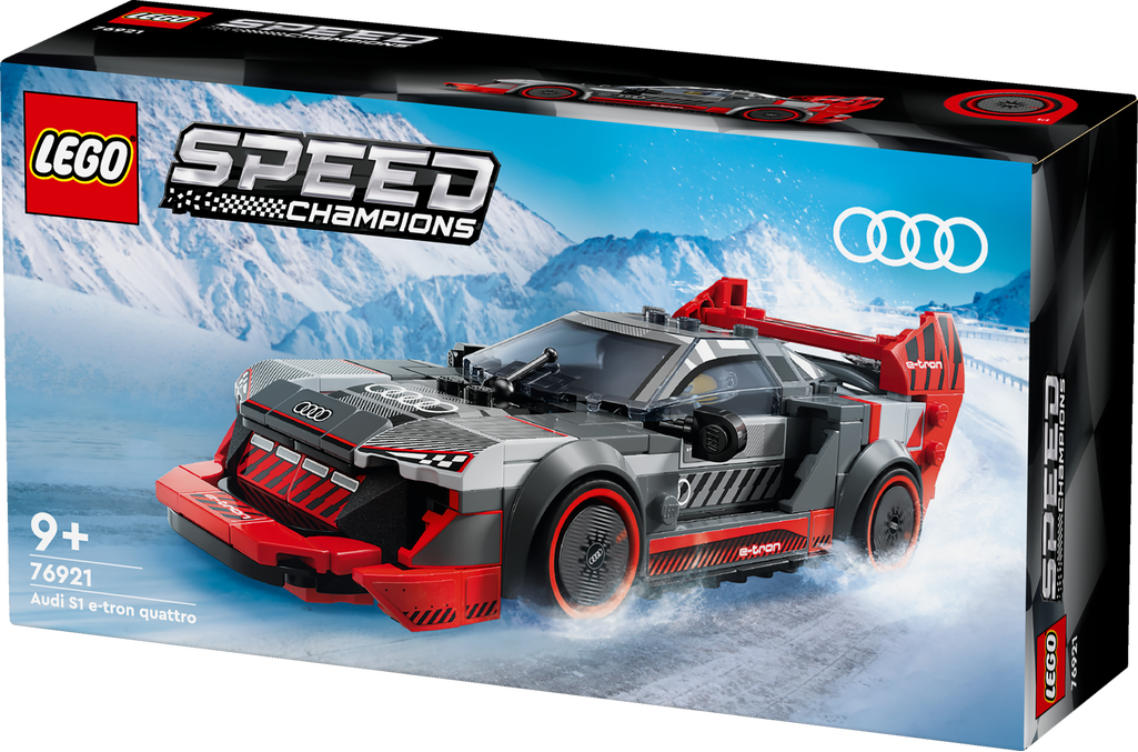 Konstruktorius LEGO Speed Champions Lenktyninis automobilis Audi S1 e-tron quattro 76921