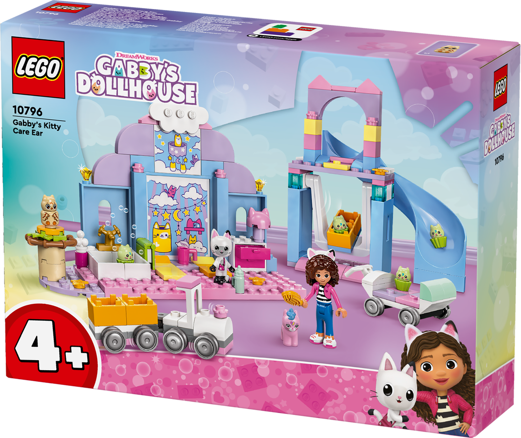Konstruktorius LEGO Gabby's Dollhouse Gabby kačiukų darželis 10796