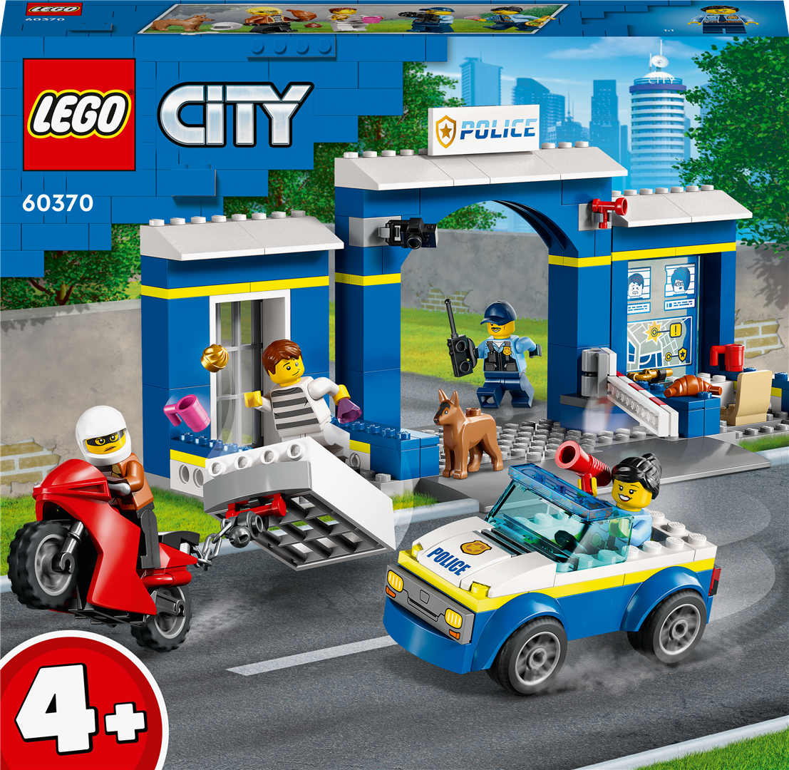 Konstruktorius LEGO City Policijos nuovados gaudynės 60370