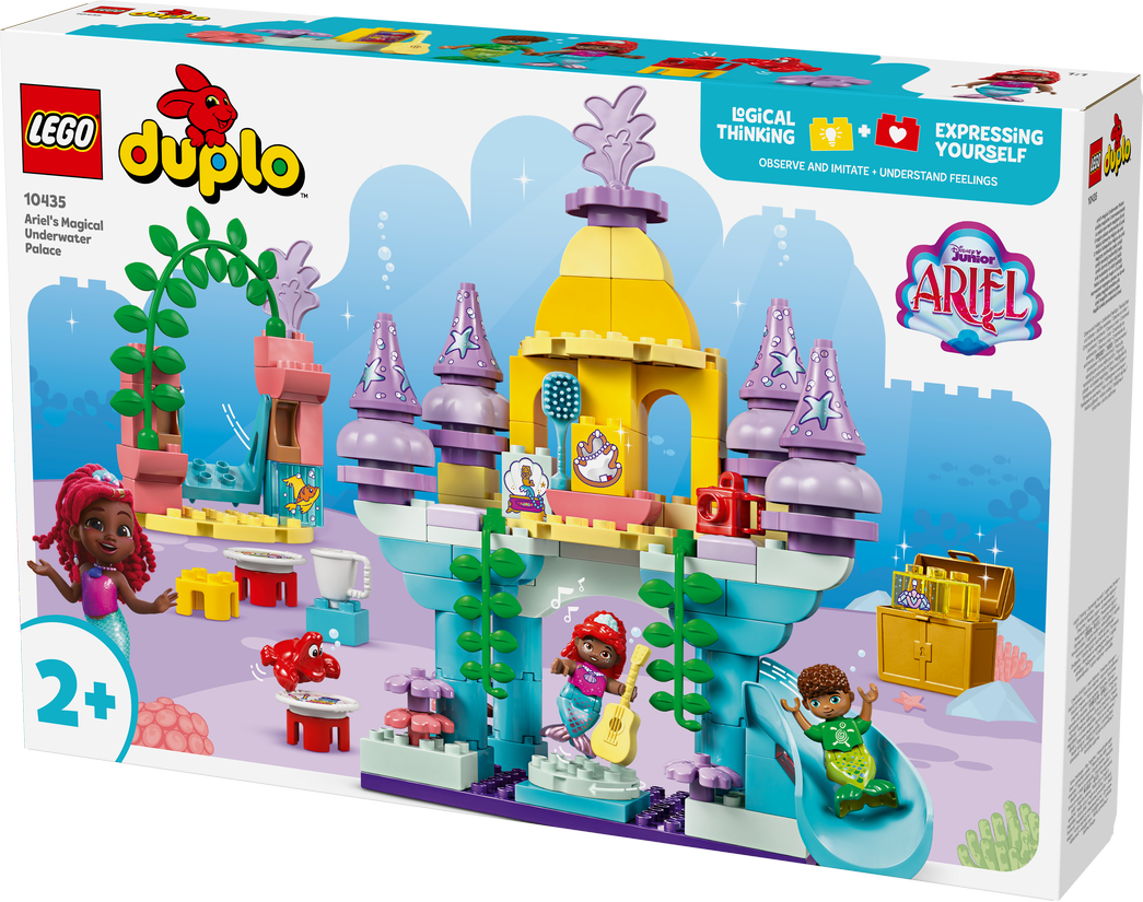 Konstruktorius LEGO DUPLO Disney Magiški Arielės povandeniniai rūmai 10435