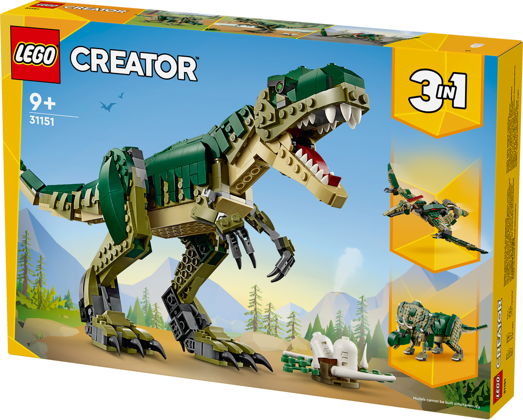 Konstruktorius LEGO Creator Tiranozauras 31151