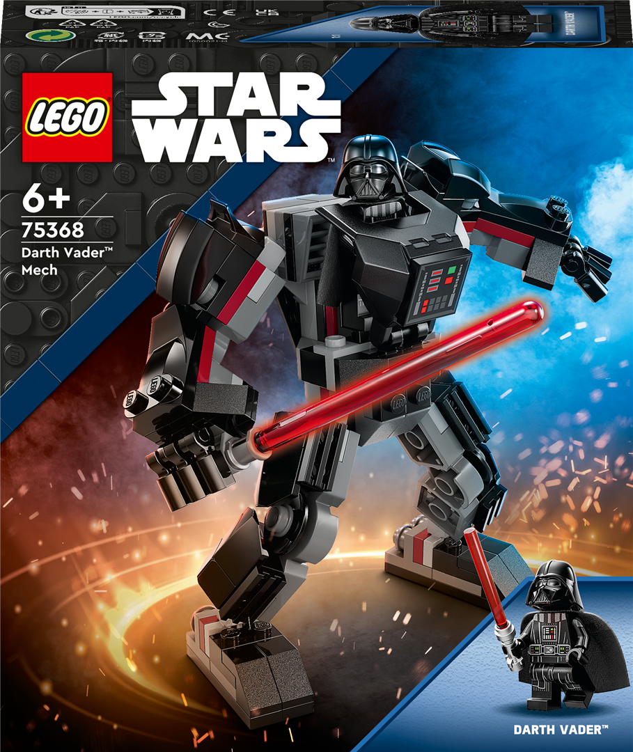 Konstruktorius LEGO Star Wars Darth Vader robotas 75368