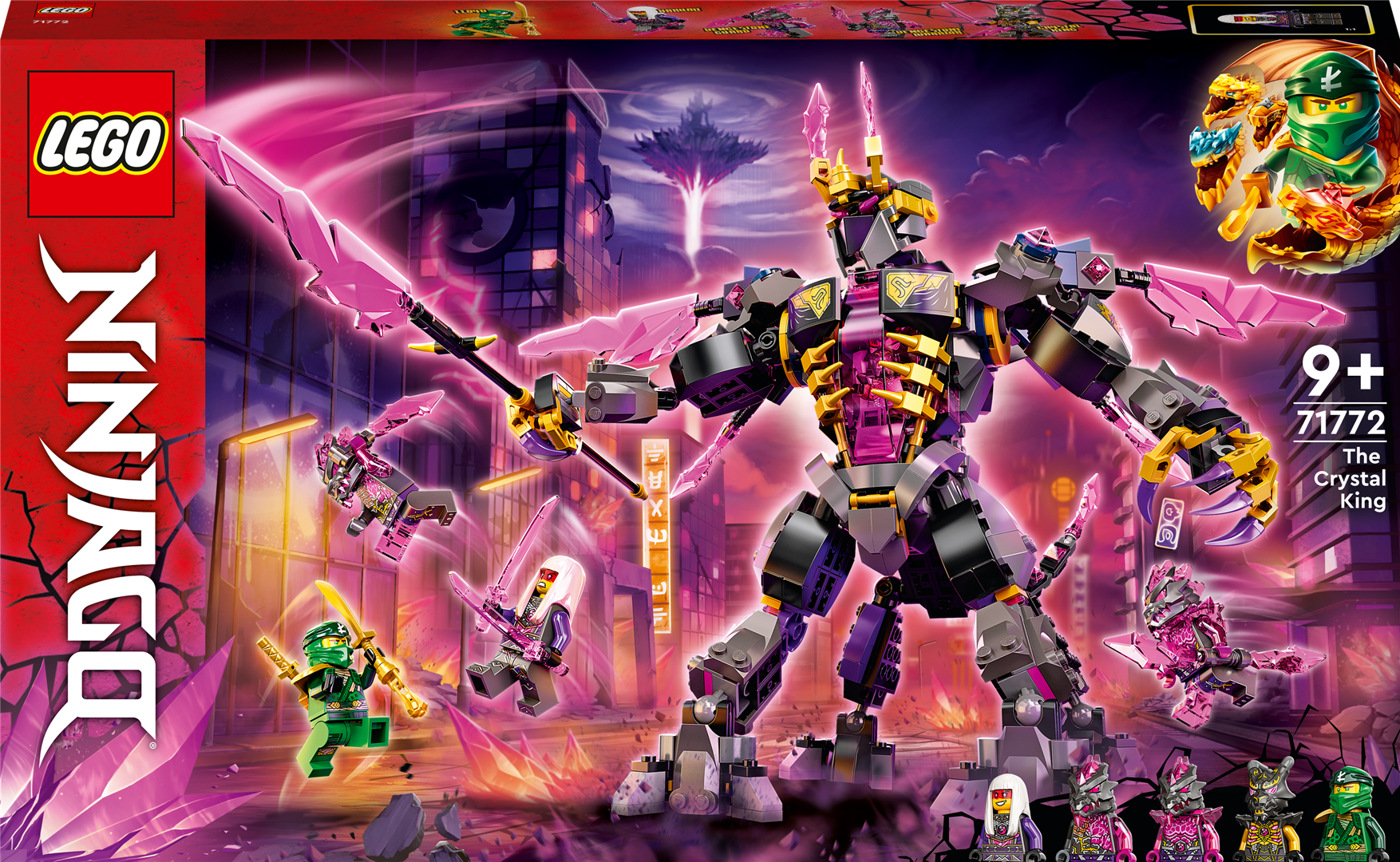 Konstruktorius LEGO Ninjago Krištolinis karalius 71772