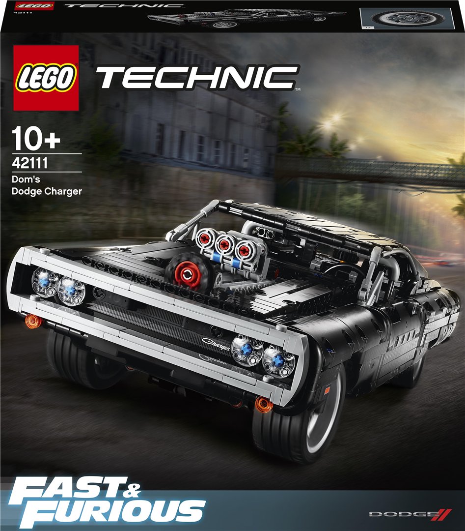 Konstruktorius LEGO Technic Dom’s Dodge Charger 42111