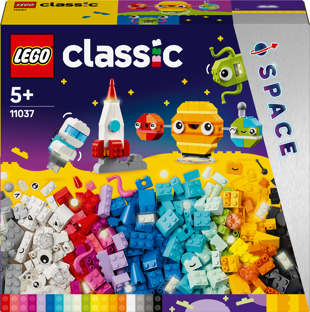 Konstruktorius LEGO Classic Kūrybinės kosmoso planetos 11037