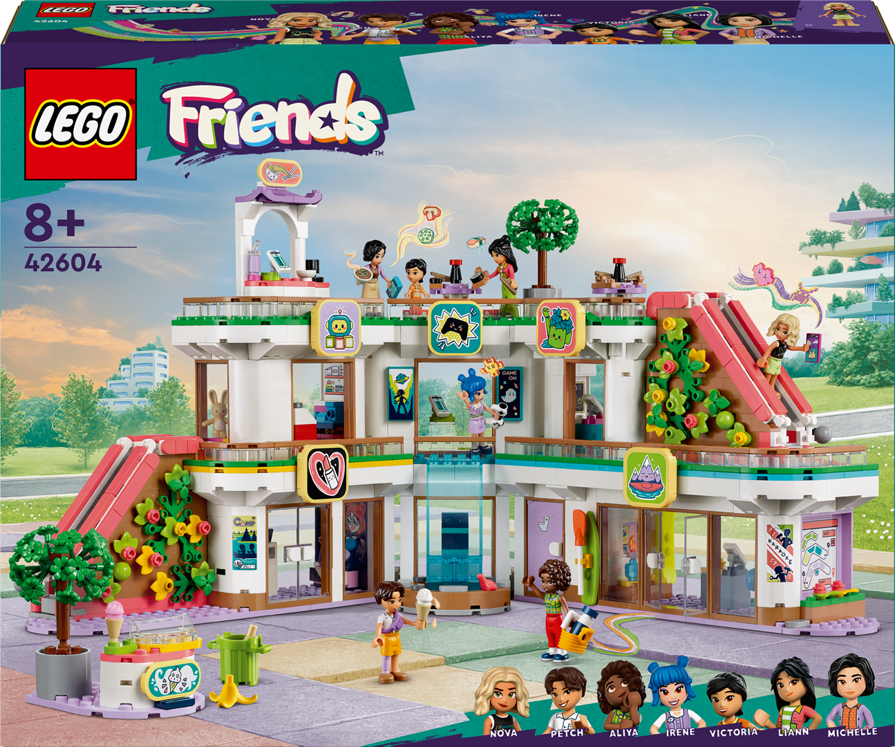 Konstruktorius LEGO Friends Hartleiko prekybos centras 42604