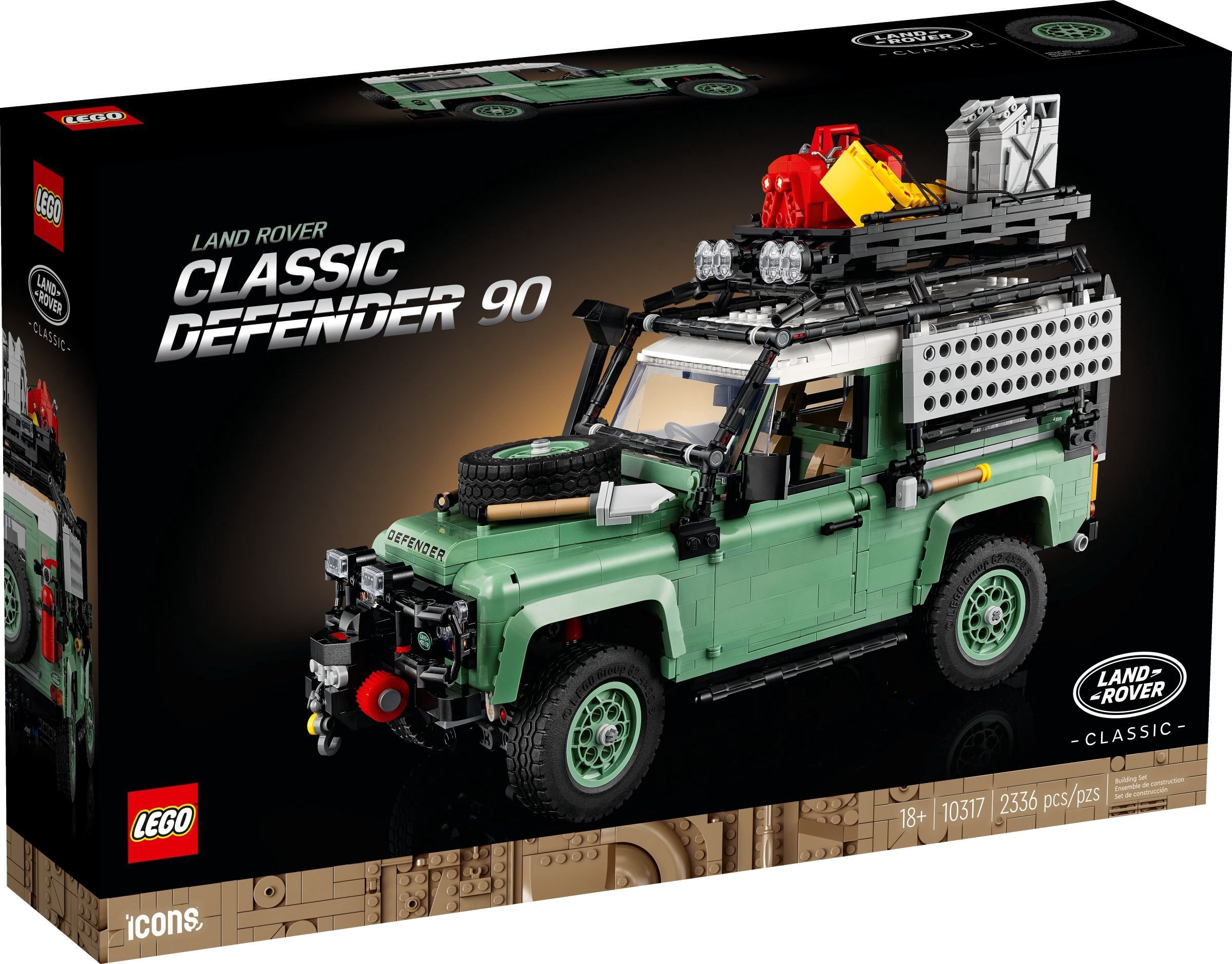 LEGO Icons Land Rover Classic Defender 90 (10317)