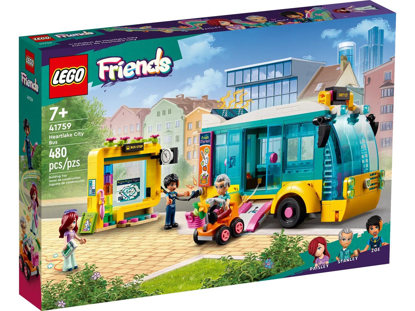 LEGO FRIENDS 41759 Heartlake miesto autobusas