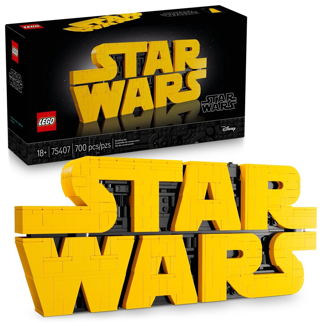 LEGO STAR WARS 75407 Iš plytų pastatytas Žvaigždžių karų logotipas