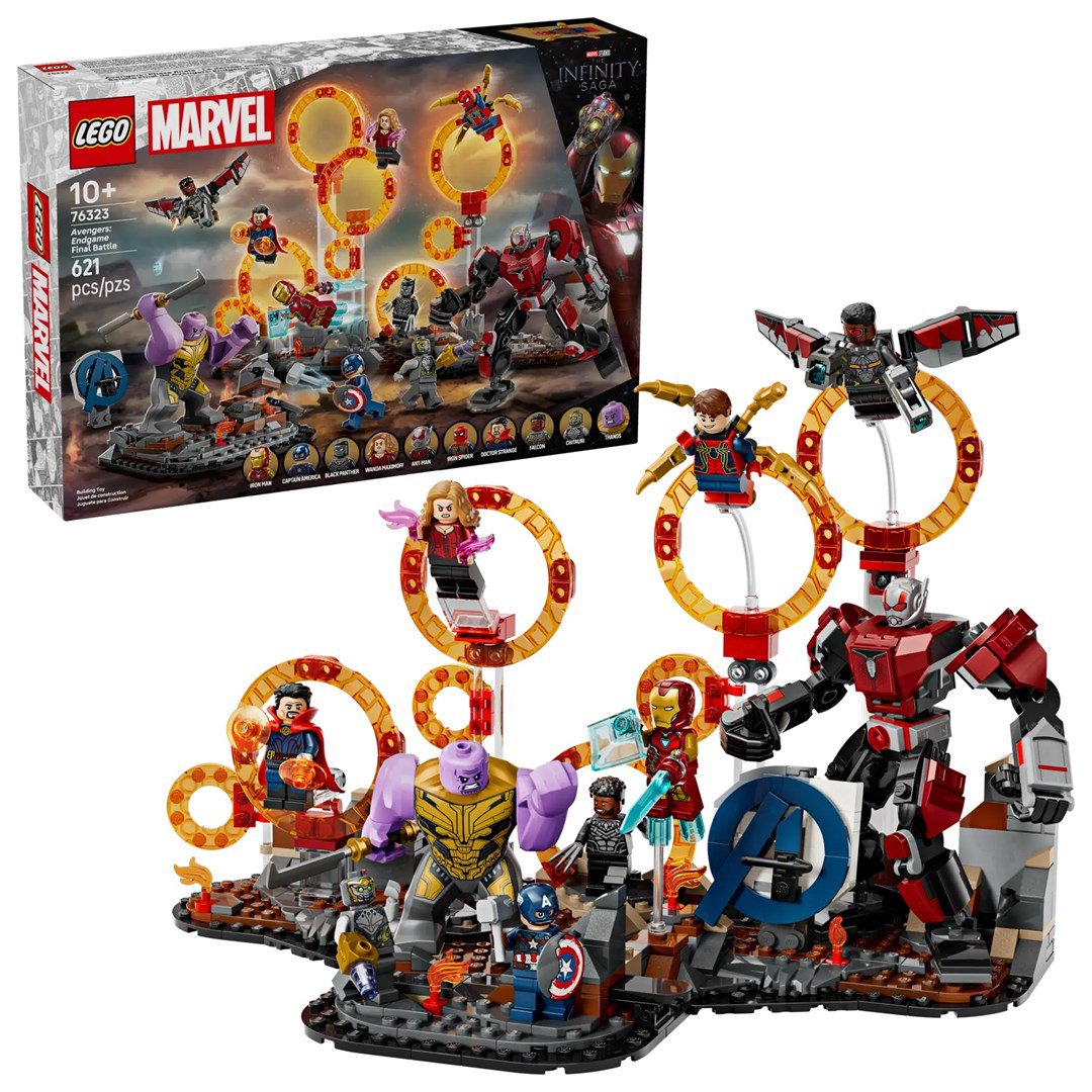 LEGO MARVEL 76323 Išminuotojai: Endgame - finalinis mūšis