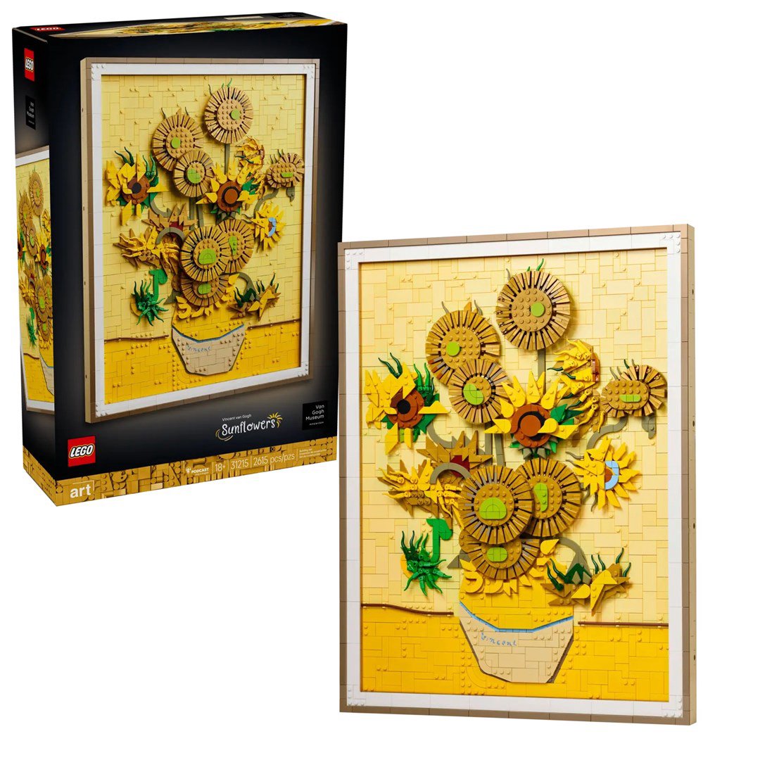 LEGO ART 31215 Vincent van Gogh – Saulėgrąžos
