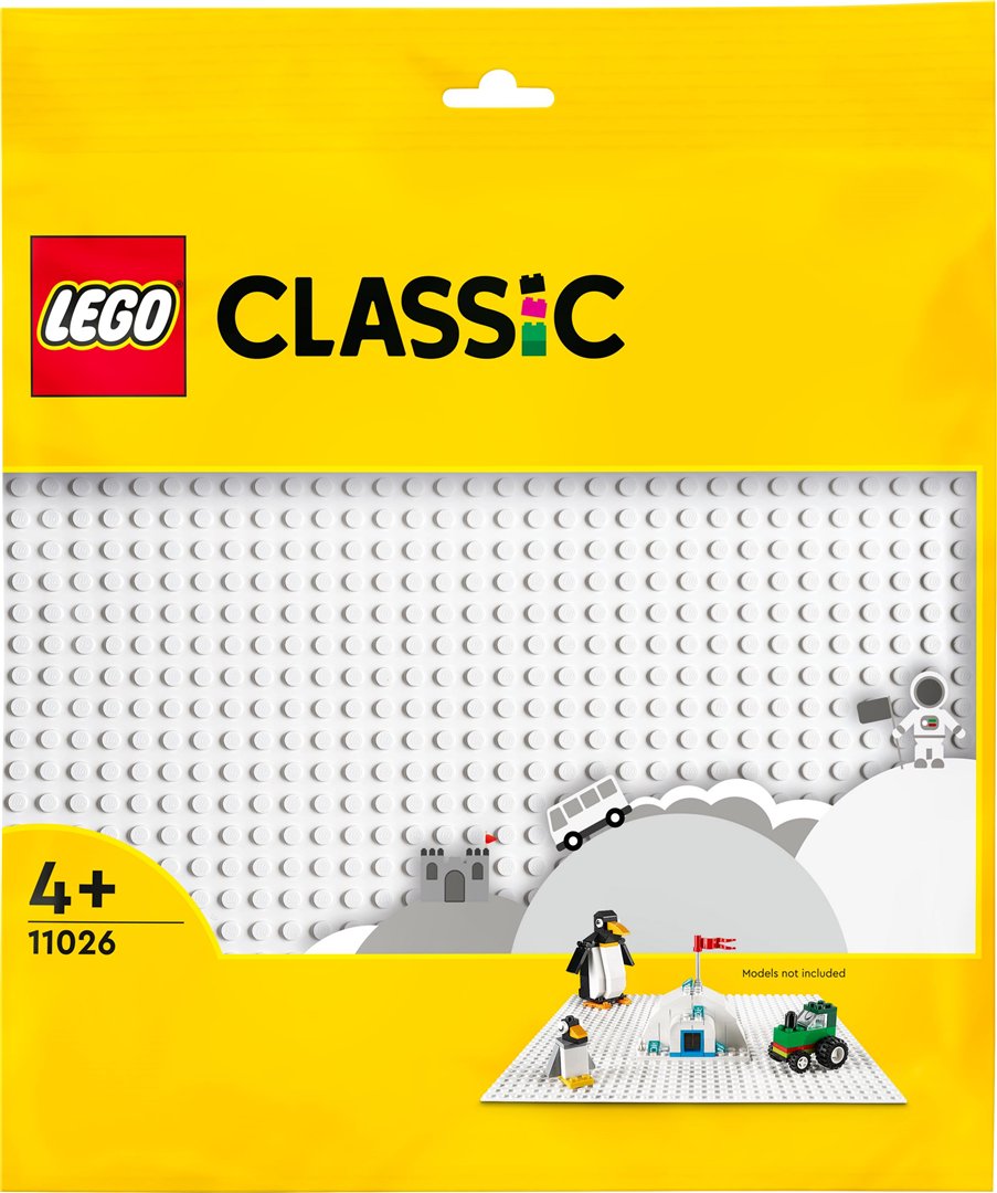 Konstruktorius LEGO Classic Balta pagrindo plokštė 11026