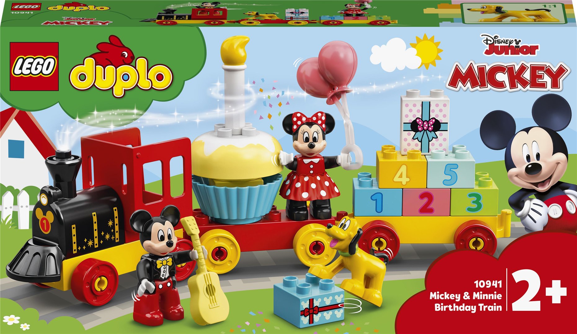 Konstruktorius LEGO DUPLO Disney Mikio ir Minės gimtadienio traukinys 10941