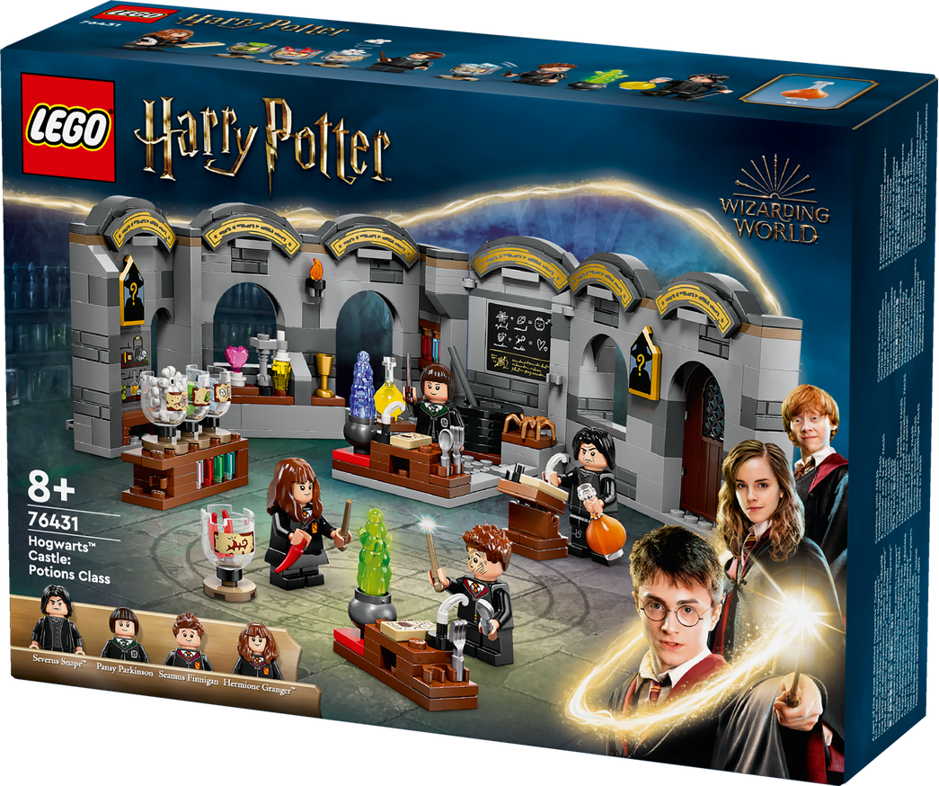 Konstruktorius LEGO Harry Potter Hogvartso pilis: eliksyrų klasė 76431