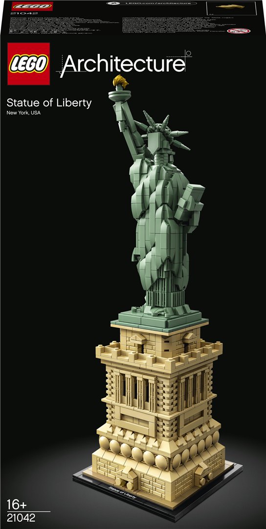 Konstruktorius LEGO Architecture Laisvės statula 21042