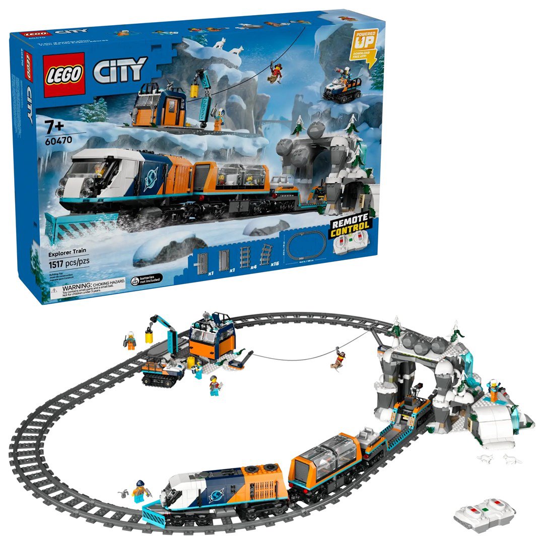 LEGO CITY 60470 Arkties tyrinėtojų poliarinis ekspresas