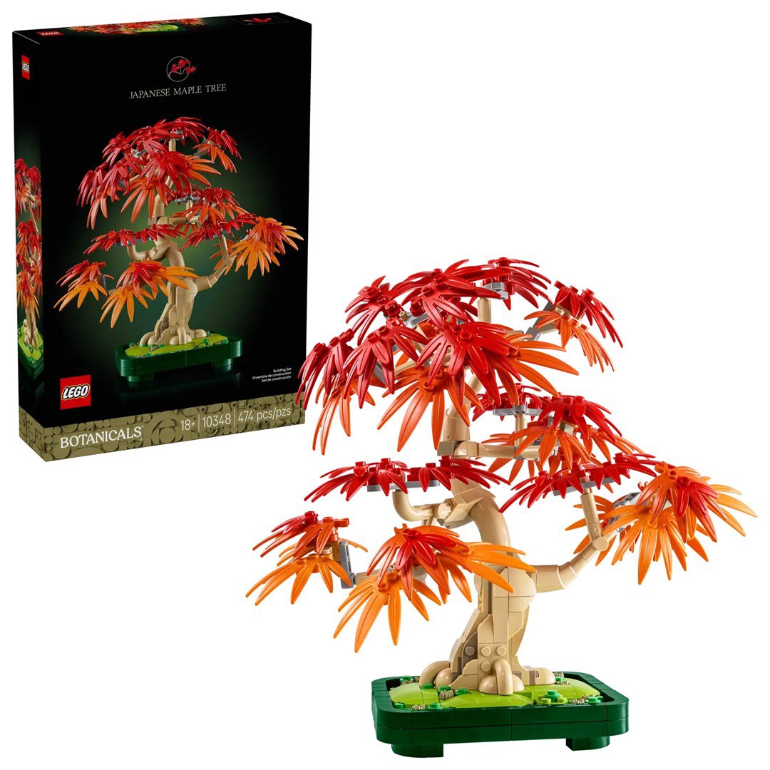 LEGO BOTANICALS 10348 Japoniškas raudonasis klevas Bonsai medis