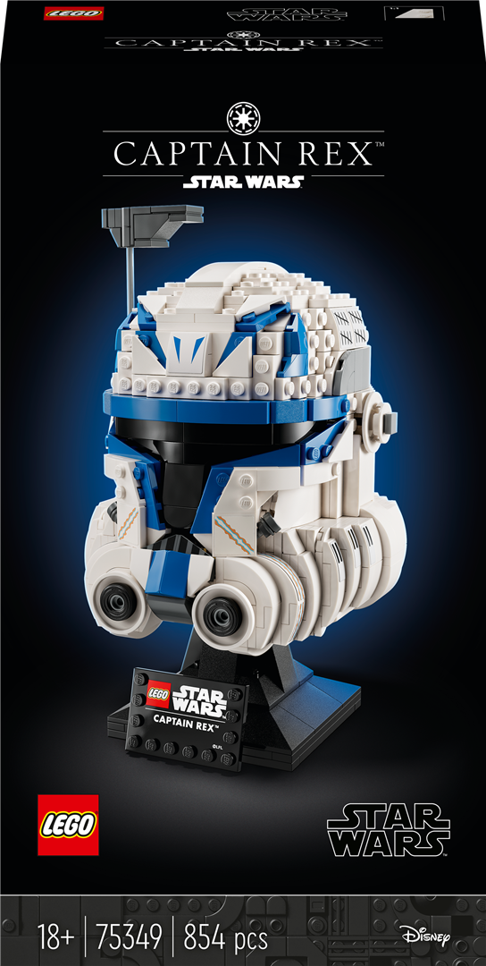 Konstruktorius LEGO Star Wars Kapitono Rekso šalmas 75349